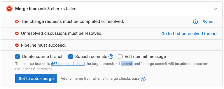 由于用户请求更改而被阻止的合并请求