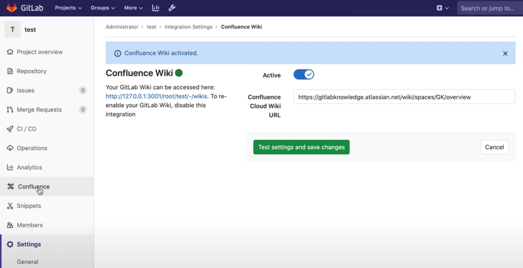 Redirect wikis to Confluence Workspace
