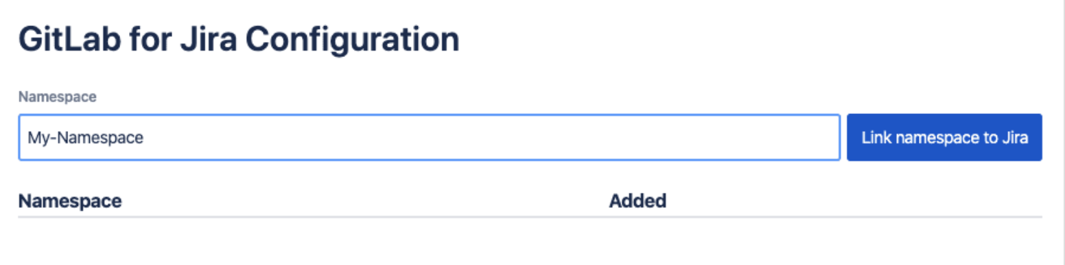 GitLab for Jira Configuration