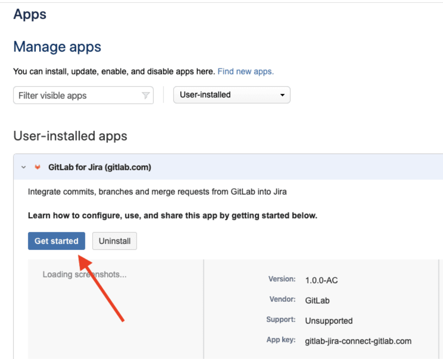 GitLab on Atlassian Marketplace App
